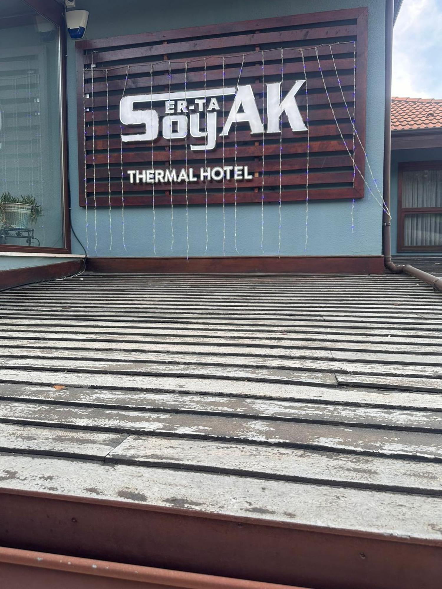 Erta Soyak Thermal Otel Cekirge Экстерьер фото